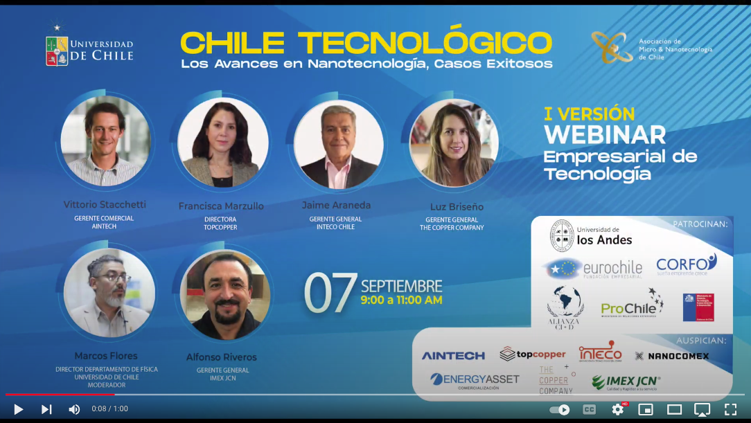 Primer Webinar CHILE TECNOLOGICO (AMNCH