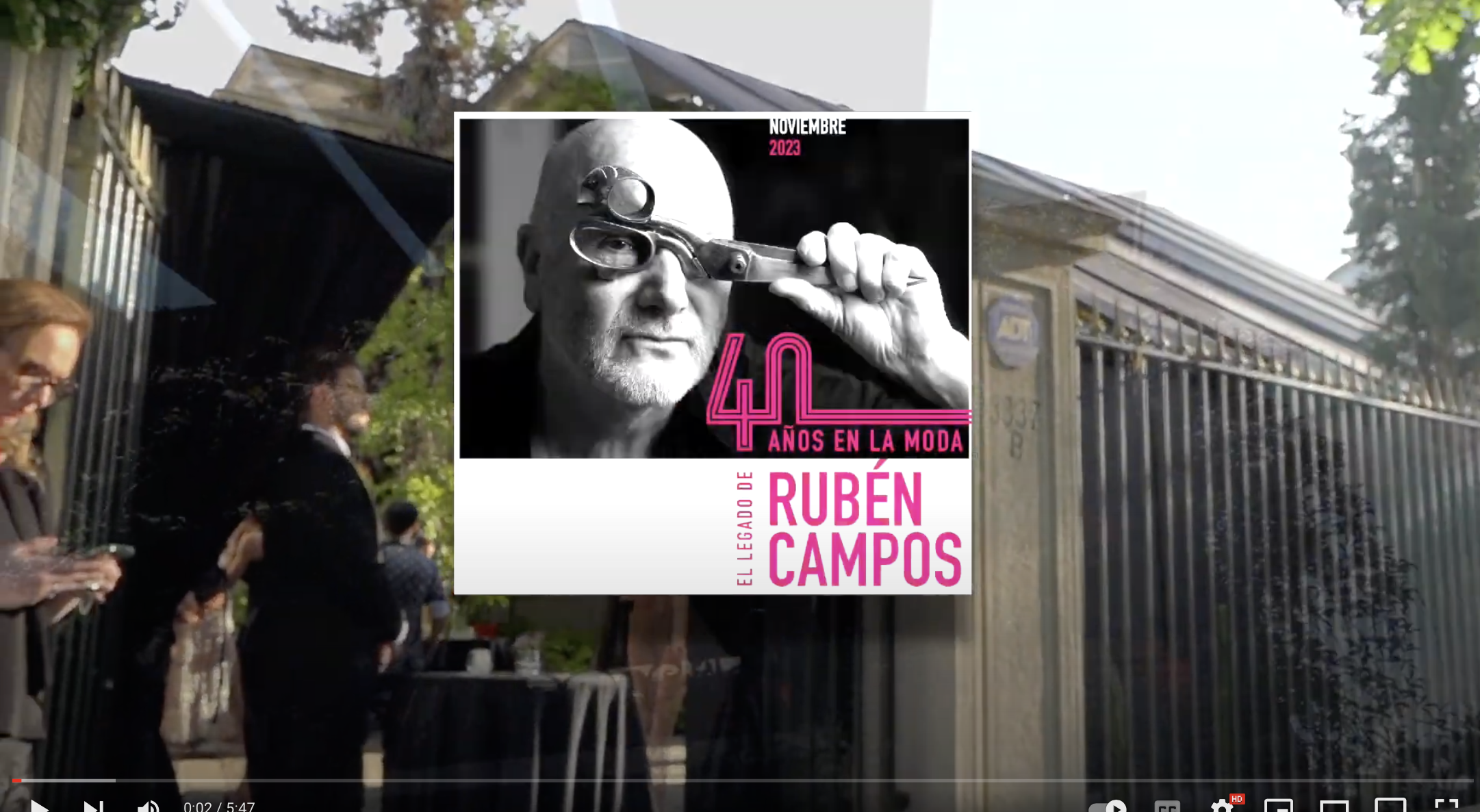 El Legadode Rubén Campos I 40 Años en la Moda
