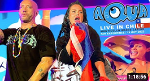 AQUA Concierto en CHILE Full Concert Fan Experien